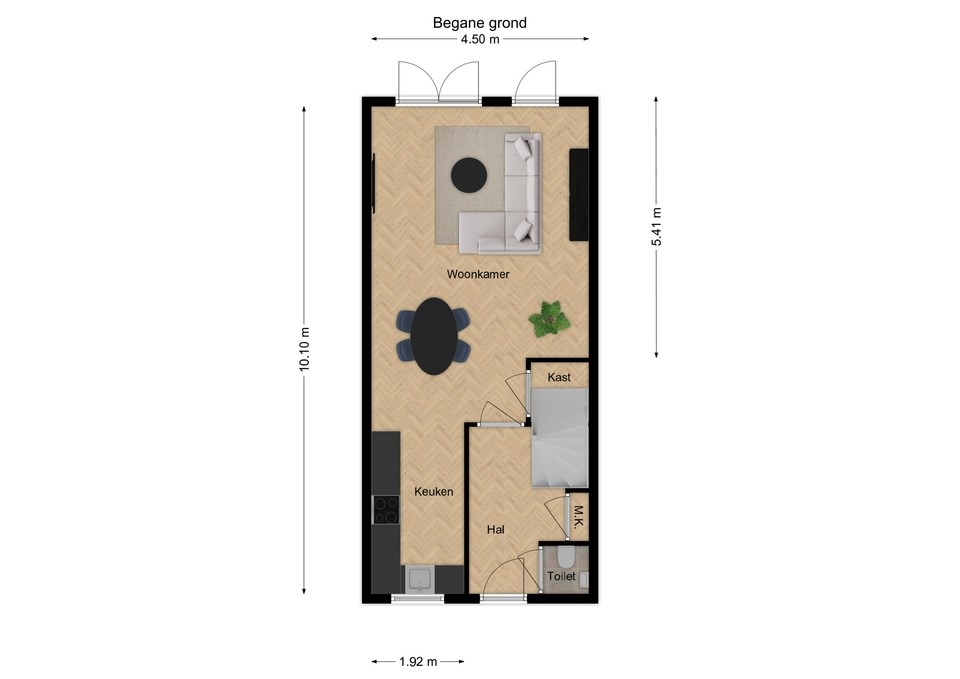 mediumsize floorplan